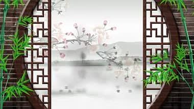 立春中国风水墨视频海报视频的预览图